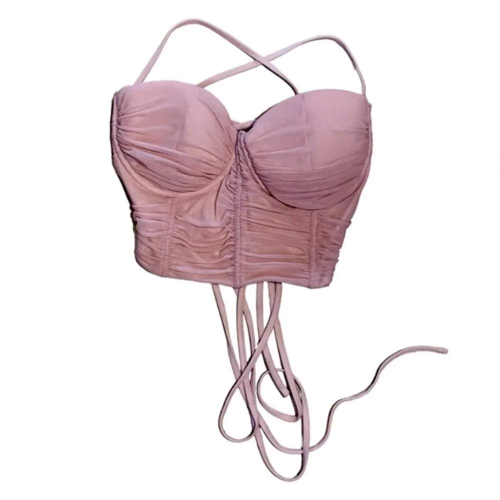 Windsor Blush Ruched Top - Picture 1 of 3